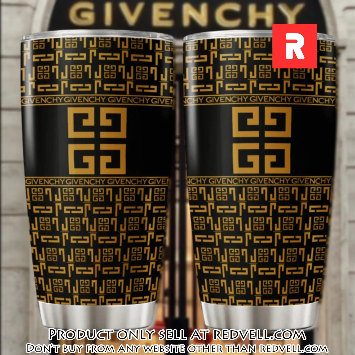 Givenchy stainless steel tumbler 20oz30oz rv4939905